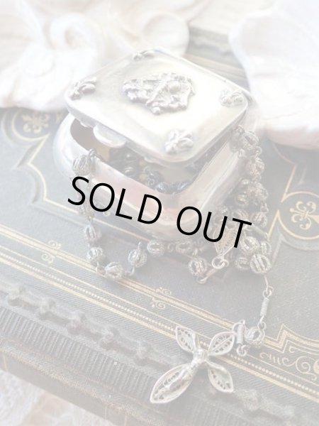 画像11: 【大天使ミカエルとフルールドリスのパウダーケース】フランス・アンティーク＆ヴィンテージ品 (11)