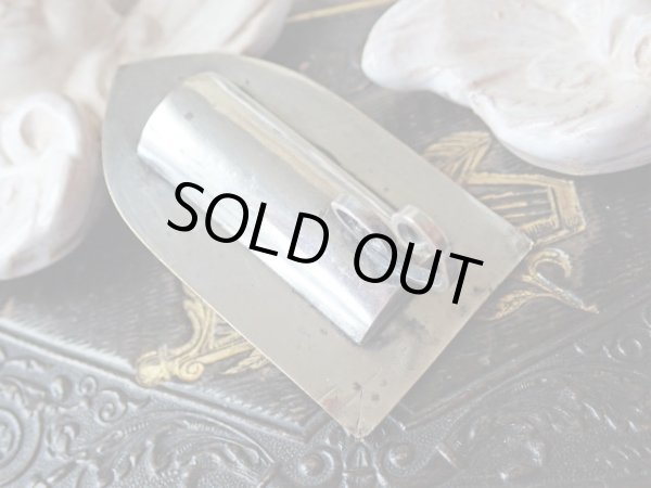 画像13: 【観音開き携帯用小祭壇】【フルールドリス文様ルルドの聖母】フランス・アンティーク＆ヴィンテージ聖品 (13)