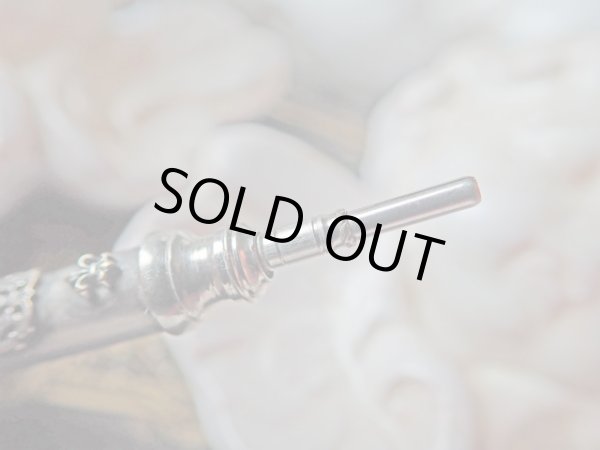 画像14: 【フルールドリスと植物と蜂装飾】【シルバー鍍金ロケット】フランス・アンティーク＆ヴィンテージ品 (14)