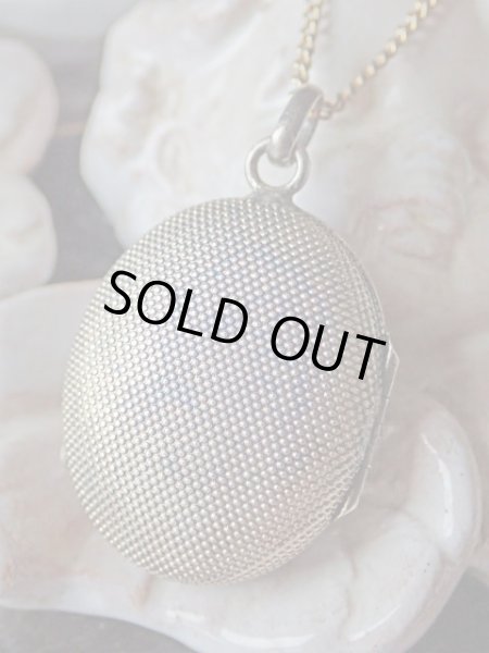 画像5: 【フルールドリスと植物と蜂装飾】【シルバー鍍金ロケット】フランス・アンティーク＆ヴィンテージ品 (5)