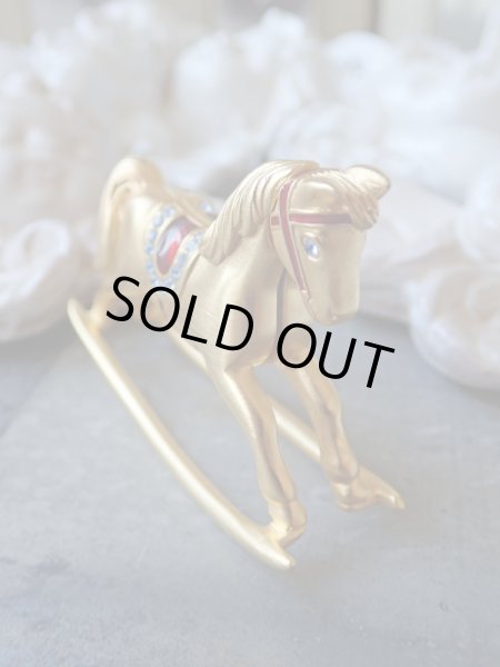 画像10: 【エスティローダークリスマス限定品】【練り香水ケース】【ロッキングホース型1998年】アメリカ・ヴィンテージ品 (10)