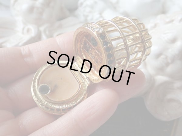 画像6: 【エスティローダークリスマス限定品】【練り香水ケース】【鳥籠型2007年】アメリカ・ヴィンテージ品 (6)