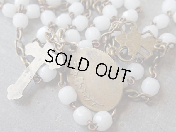 画像17: 【ルルドの聖母】【ノートルダム頭文字ND蓋ロザリオケース】【ロザリオとセット】フランス・アンティーク＆ヴィンテージ聖品 (17)