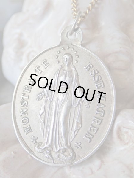 画像3: 【聖母無原罪の御宿り信心会】【シルバー製】【ヴァシェット作】フランス【聖母無原罪の御宿り信心会】【シルバー製】【ヴァシェット作】フランス・アンティーク＆ヴィンテージメダイ (3)