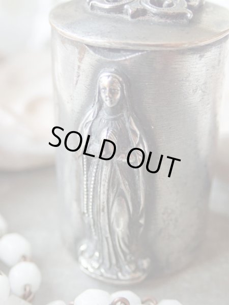 画像5: 【ルルドの聖母】【ノートルダム頭文字ND蓋ロザリオケース】【ロザリオとセット】フランス・アンティーク＆ヴィンテージ聖品 (5)