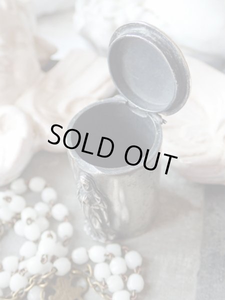 画像6: 【ルルドの聖母】【ノートルダム頭文字ND蓋ロザリオケース】【ロザリオとセット】フランス・アンティーク＆ヴィンテージ聖品 (6)