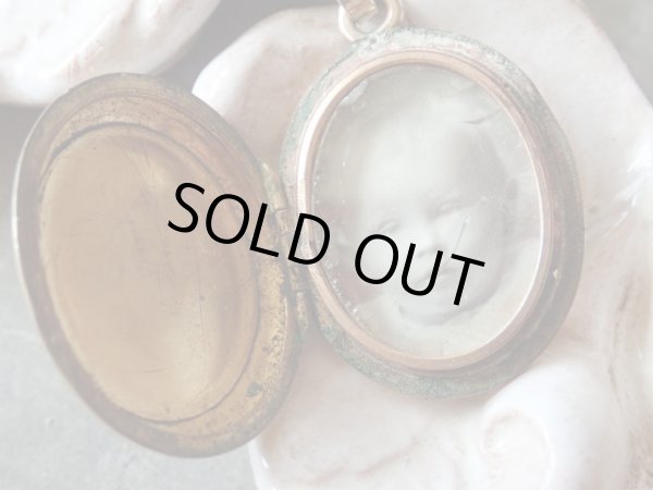 画像5: 【ジェットとシードパールクロスのロケット】【モーニングジュエリー】【1900年代初頭】イギリス・アンティーク＆ヴィンテージ品 (5)