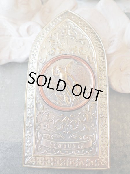 画像2: 【モン・サン・ミッシェル巡礼記念品】【大天使ミカエルのオラトリー】フランス・アンティーク＆ヴィンテージ聖品 (2)