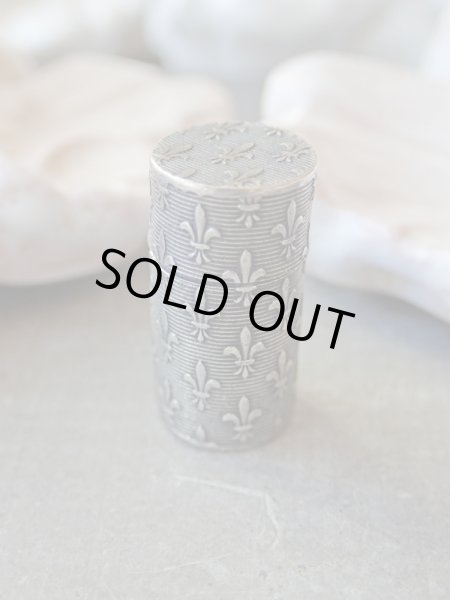 画像5: 【最小サイズ】【フルールドリス文様聖像入りケース】【ルルドの聖母】フランス・アンティーク＆ヴィンテージ聖品 (5)