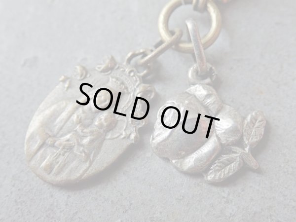 画像8: 【シルバー製ルリケール聖遺物入れ】【十字架のイエスとマグダラのマリア】【弦月の聖母】フランス・アンティーク＆ヴィンテージ聖品 (8)