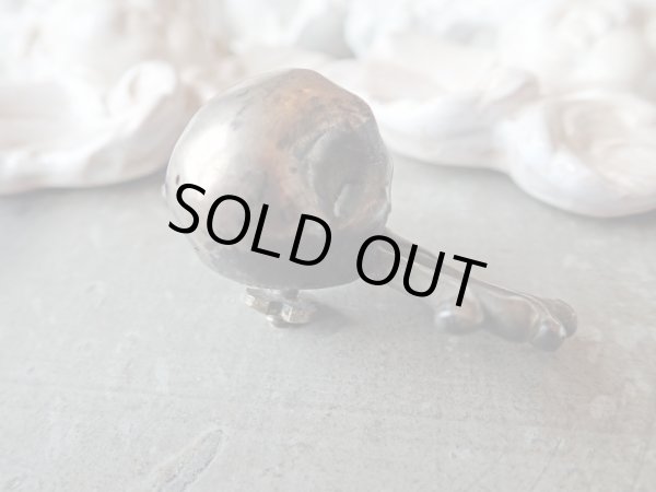 画像5: 【メメントモリMemento mori】【スカル＆クロスボーン】【キリスト磔刑十字架の足元用髑髏パーツ】ドイツ・アンティーク＆ヴィンテージ品 (5)