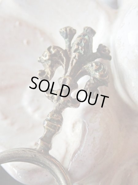 画像9: 【フィレンツェ百合紋と鳥の脚】【シルバー800製シュガートング】イタリア・アンティーク＆ヴィンテージ品 (9)