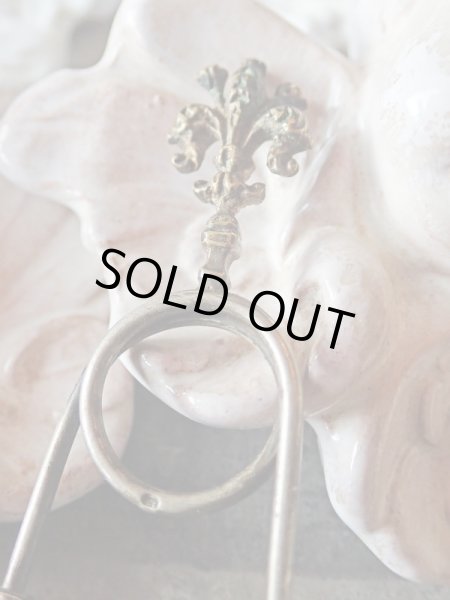 画像7: 【フィレンツェ百合紋と鳥の脚】【シルバー800製シュガートング】イタリア・アンティーク＆ヴィンテージ品 (7)