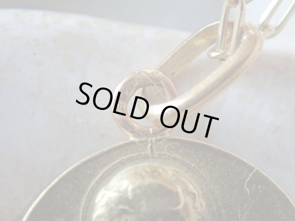 画像6: 【K18イエローゴールドメダイ】【幼き洗礼者ヨハネと神の子羊】【1933年】【2.4g】フランス・アンティーク＆ヴィンテージメダイ (6)