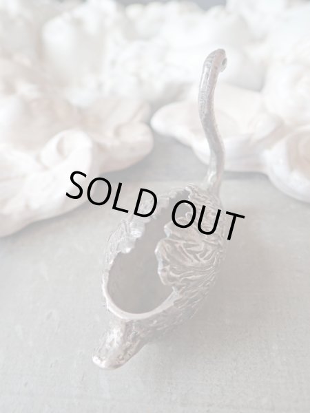 画像3: 【ヴィンテージシルバー800ミニチュア】【白鳥型ピンクッション土台】イタリア・アンティーク＆ヴィンテージ品 (3)