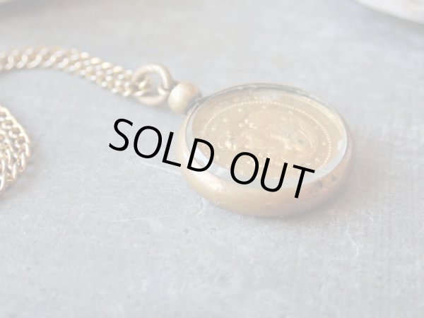 画像6: 【両面ガラスはめ込みジェムメダイ】【サントボームの洞窟のマグダラのマリア】フランス・アンティーク＆ヴィンテージメダイ (6)