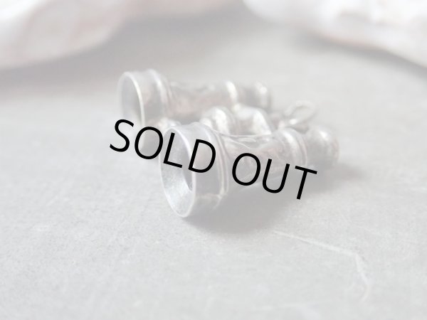 画像4: 【スタンホープレンズ付き】【シルバー製ミニチュア双眼鏡】【ラゲの聖母】フランス・アンティーク＆ヴィンテージ品 (4)