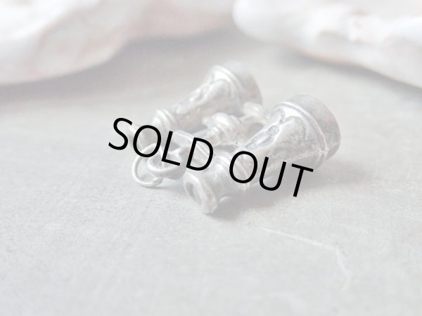 画像7: 【スタンホープレンズ付き】【シルバー製ミニチュア双眼鏡】【ラゲの聖母】フランス・アンティーク＆ヴィンテージ品 (7)