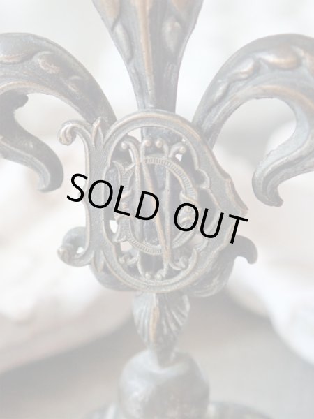 画像7: 【フルールドリスとノートルダム頭文字NDD】【シーリングスタンプ】フランス・アンティーク＆ヴィンテージ品 (7)