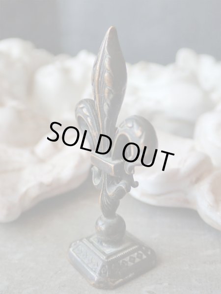 画像10: 【フルールドリスとノートルダム頭文字NDD】【シーリングスタンプ】フランス・アンティーク＆ヴィンテージ品 (10)