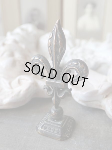 画像4: 【フルールドリスとノートルダム頭文字NDD】【シーリングスタンプ】フランス・アンティーク＆ヴィンテージ品 (4)