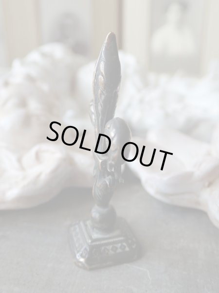 画像5: 【フルールドリスとノートルダム頭文字NDD】【シーリングスタンプ】フランス・アンティーク＆ヴィンテージ品 (5)