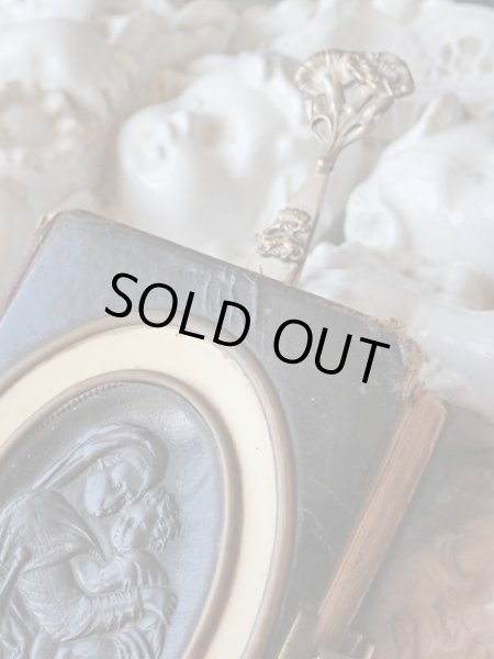 画像7: 【カーネーションとフランソワ1世サラマンダー紋章】【しおり兼ペーパーナイフ】フランス・アンティーク＆ヴィンテージ品 (7)