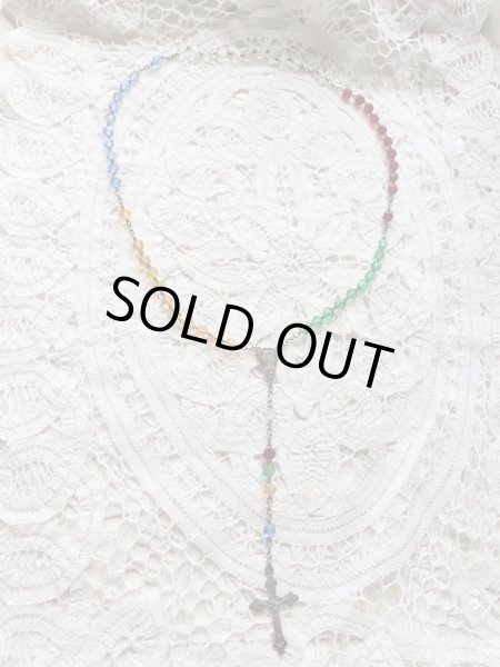 画像12: 【1869年シェル製オルモル枠ロザリオケース】【聖セシリア】【5大陸のロザリオとセット】フランス・アンティーク＆ヴィンテージ品 (12)