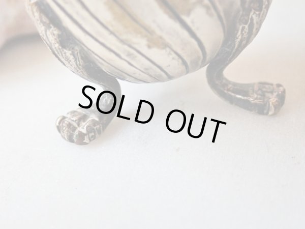 画像8: 【獣脚エッグスタンド】【ちび】フランス・ヴィンテージ品 (8)