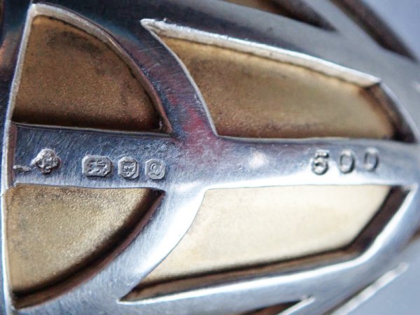 画像13: 【1978年】【透かし枠はめ込み2層構造226/500】【SV925×K24GP】【セント・ジェームス・ハウス・カンパニー】イギリス・ヴィンテージイースターエッグ (13)