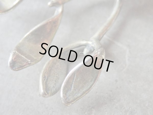 画像8: 【イタリア製ヴィンテージシルバー800ミニチュア】【ヤドリギ小】イタリア・アンティーク＆ヴィンテージ品 (8)