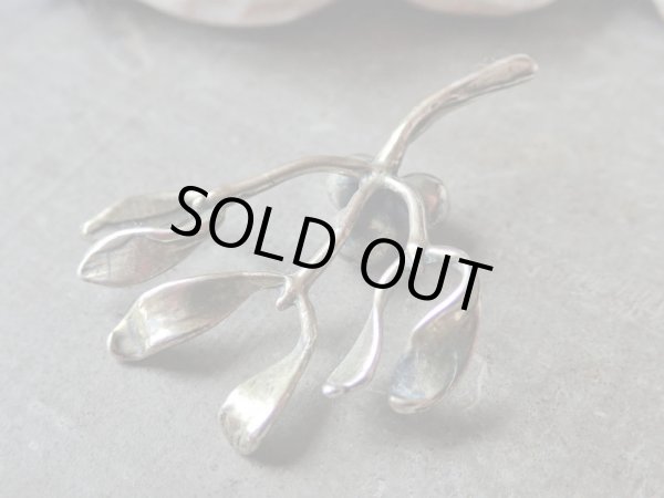 画像7: 【イタリア製ヴィンテージシルバー800ミニチュア】【ヤドリギ小】イタリア・アンティーク＆ヴィンテージ品 (7)