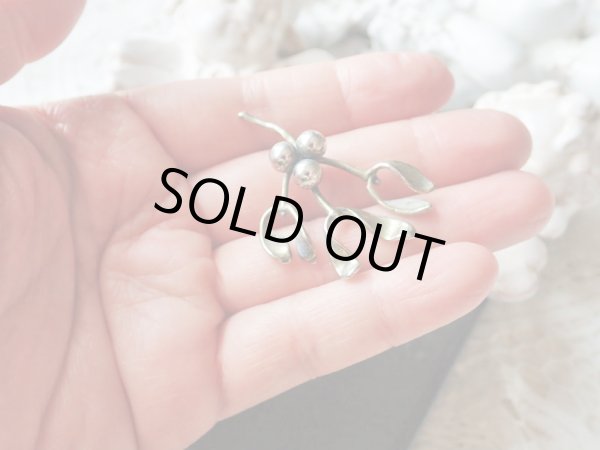 画像10: 【イタリア製ヴィンテージシルバー800ミニチュア】【ヤドリギ小】イタリア・アンティーク＆ヴィンテージ品 (10)