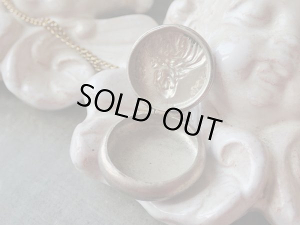 画像5: 【シャトレーン先端用ミニロザリオケース】【聖母の被昇天】イタリア・アンティーク＆ヴィンテージ聖品 (5)