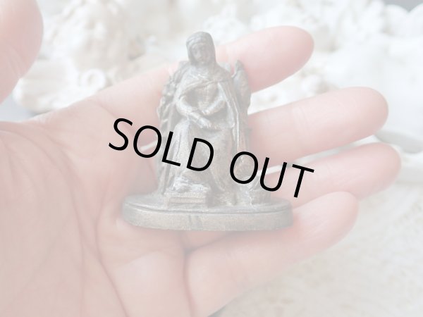 画像10: 【感ずべき聖母マーテル・アドミラビリス】【ミニ聖像】フランス・アンティーク＆ヴィンテージ聖品 (10)