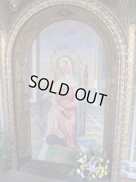 画像11: 【感ずべき聖母マーテル・アドミラビリス】【ミニ聖像】フランス・アンティーク＆ヴィンテージ聖品 (11)