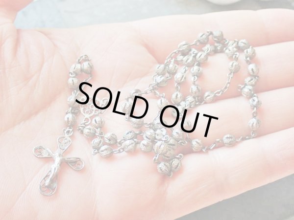 画像17: 【フィリグリーロザリオケースとフィリグリーロザリオのセット】【シルバー800】イタリア・アンティーク＆ヴィンテージ品 (17)