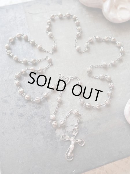 画像12: 【フィリグリーロザリオケースとフィリグリーロザリオのセット】【シルバー800】イタリア・アンティーク＆ヴィンテージ品 (12)