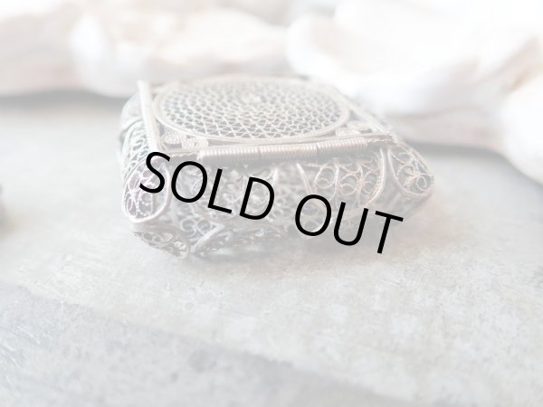 画像5: 【フィリグリーロザリオケースとフィリグリーロザリオのセット】【シルバー800】イタリア・アンティーク＆ヴィンテージ品 (5)