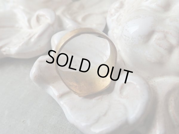 画像6: 【ノートルダム頭文字ND印台リング】フランス・アンティーク＆ヴィンテージ品 (6)