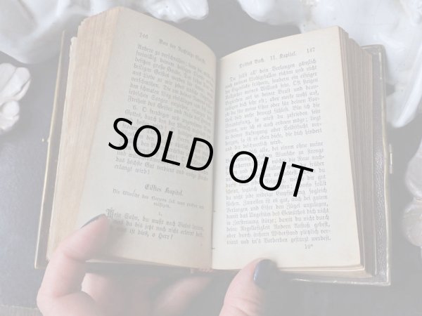 画像9: 【ドイツ革装丁祈祷書】【クロスエンボス装飾】【1875年】ドイツ・アンティーク＆ヴィンテージ聖品 (9)