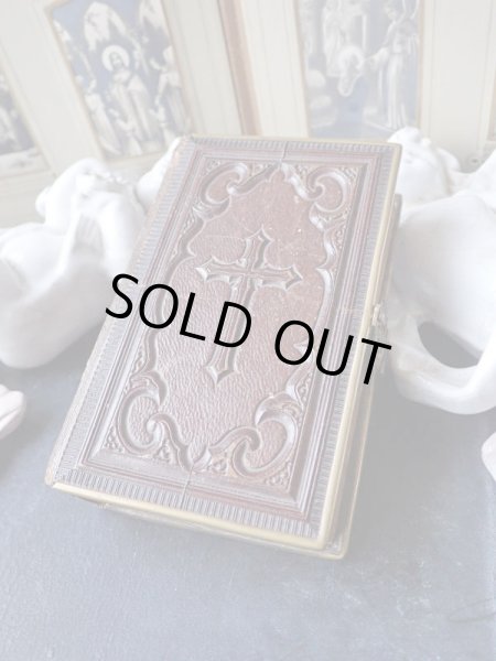 画像4: 【ドイツ革装丁祈祷書】【クロスエンボス装飾】【1875年】ドイツ・アンティーク＆ヴィンテージ聖品 (4)