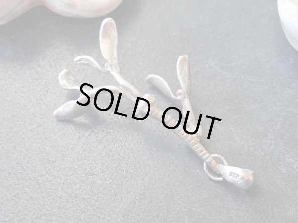 画像6: 【シルバー800製ヤドリギペンダントB】イタリア・アンティーク＆ヴィンテージ品 (6)