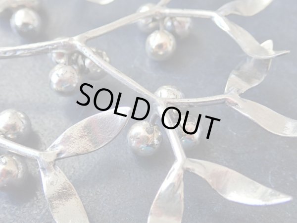 画像6: 【シルバー925製ヤドリギオブジェ大】イタリア・アンティーク＆ヴィンテージ品 (6)