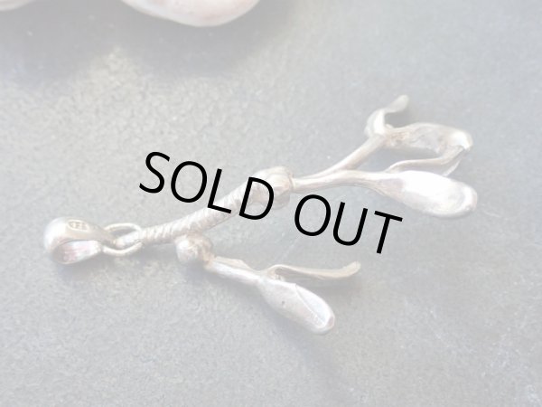 画像5: 【シルバー800製ヤドリギペンダントB】イタリア・アンティーク＆ヴィンテージ品 (5)