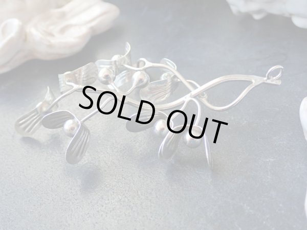 画像5: 【シルバー800製ヤドリギオブジェ兼ペンダントトップ】イタリア・アンティーク＆ヴィンテージ品 (5)