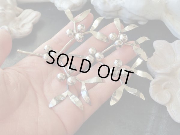 画像11: 【シルバー925製ヤドリギオブジェ大】イタリア・アンティーク＆ヴィンテージ品 (11)