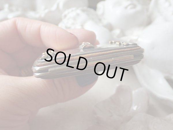 画像12: 【1900年代初期】【フルールドリスとルルドの聖母のガマ口蛇腹コインパース】フランス・アンティーク＆ヴィンテージ品 (12)