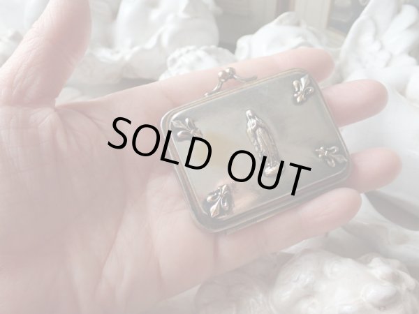 画像13: 【1900年代初期】【フルールドリスとルルドの聖母のガマ口蛇腹コインパース】フランス・アンティーク＆ヴィンテージ品 (13)