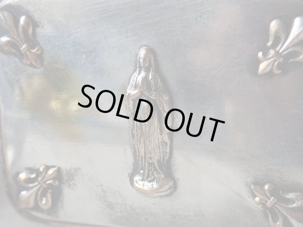 画像4: 【1900年代初期】【フルールドリスとルルドの聖母のガマ口蛇腹コインパース】フランス・アンティーク＆ヴィンテージ品 (4)